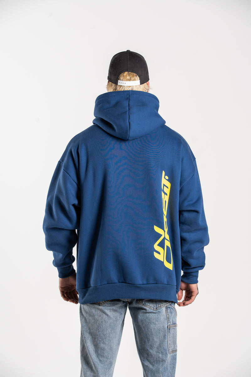 Blue Yellow Hoodie In Orbit Store