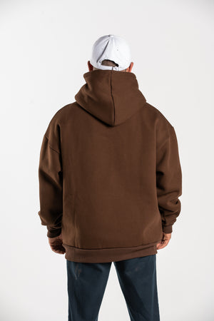 Brown Oversized Hoodie