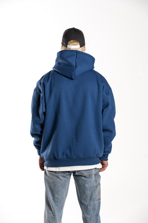 Blue Oversized Hoodie